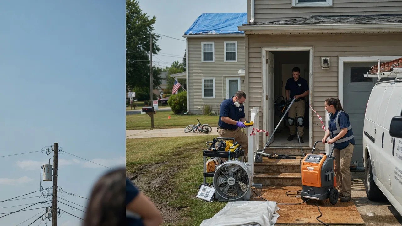 Water Damage Repair in Briscoe, TX near me